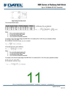 浏览型号HBR113S24-6.5的Datasheet PDF文件第11页