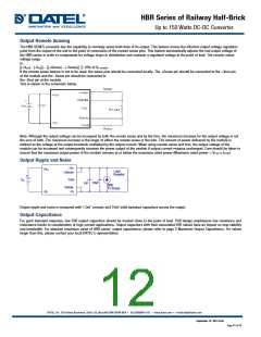 浏览型号HBR113S24-6.5的Datasheet PDF文件第12页