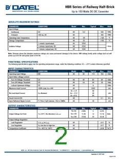 浏览型号HBR113S24-6.5的Datasheet PDF文件第2页