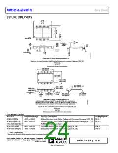 浏览型号ADM3055E的Datasheet PDF文件第24页