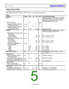 浏览型号ADM3055E的Datasheet PDF文件第5页