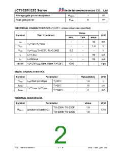 浏览型号JCT1025的Datasheet PDF文件第2页