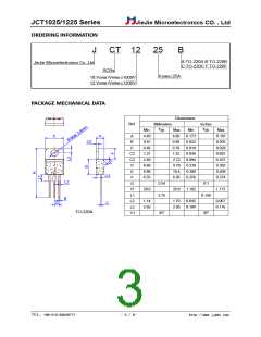 浏览型号JCT1025的Datasheet PDF文件第3页