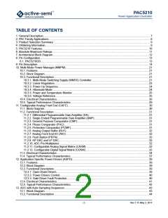 浏览型号PAC5210QS的Datasheet PDF文件第2页