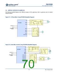 浏览型号PAC5250QF的Datasheet PDF文件第70页