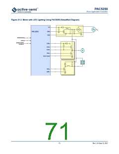 浏览型号PAC5250QF的Datasheet PDF文件第71页