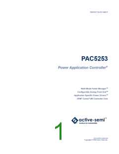 浏览型号PAC5253_18的Datasheet PDF文件第1页