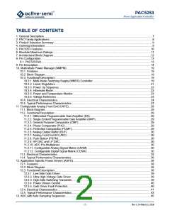 浏览型号PAC5253_18的Datasheet PDF文件第2页