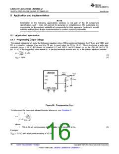 浏览型号LM26420XMH/NOPB的Datasheet PDF文件第16页