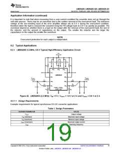 浏览型号LM26420XMH/NOPB的Datasheet PDF文件第19页
