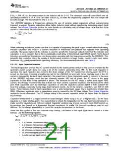 浏览型号LM26420XMH/NOPB的Datasheet PDF文件第21页