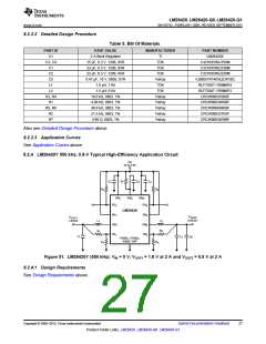 浏览型号LM26420XMH/NOPB的Datasheet PDF文件第27页