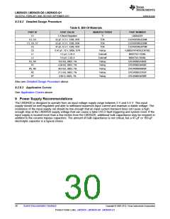 浏览型号LM26420XMH/NOPB的Datasheet PDF文件第30页