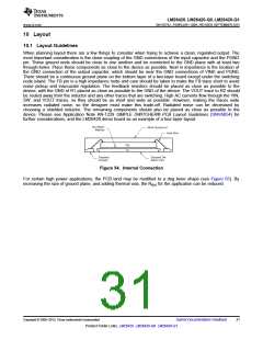 浏览型号LM26420XMH/NOPB的Datasheet PDF文件第31页