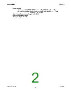 浏览型号AK4492ECB的Datasheet PDF文件第2页