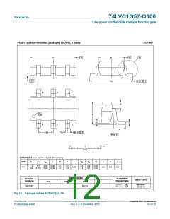 浏览型号74LVC1G57GW-Q100的Datasheet PDF文件第12页