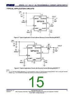 浏览型号MP5016的Datasheet PDF文件第15页