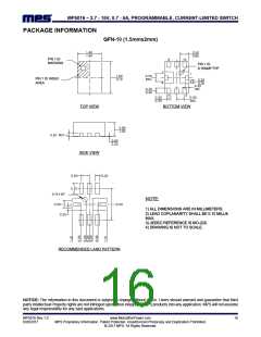 浏览型号MP5016的Datasheet PDF文件第16页