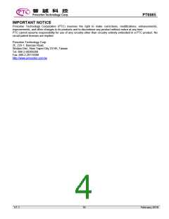 浏览型号PT6985-D的Datasheet PDF文件第4页