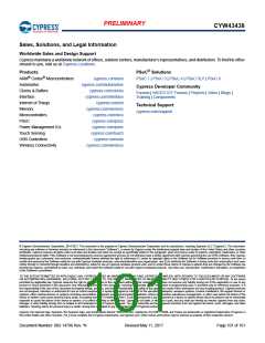浏览型号BCM43438KUBG的Datasheet PDF文件第101页