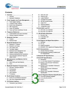 浏览型号BCM43570KFFBG的Datasheet PDF文件第3页