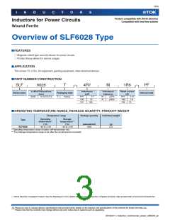 浏览型号SLF6028T-6R8M1R5-PF的Datasheet PDF文件第3页