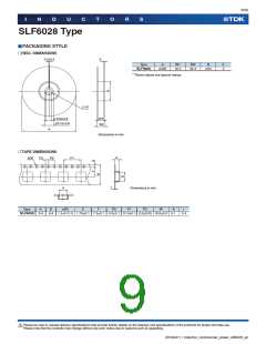 浏览型号SLF6028T-6R8M1R5-PF的Datasheet PDF文件第9页