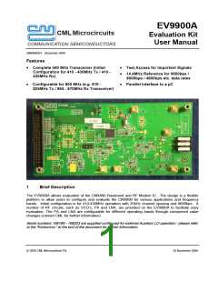 浏览型号EV9900A的Datasheet PDF文件第1页