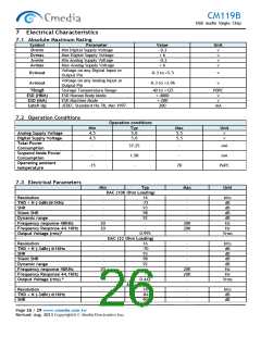 浏览型号CM119B的Datasheet PDF文件第26页