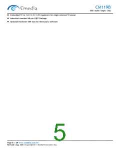浏览型号CM119B的Datasheet PDF文件第5页