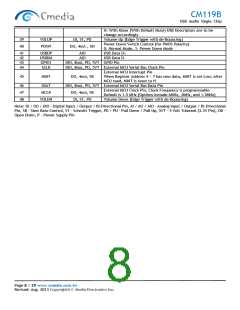 浏览型号CM119B的Datasheet PDF文件第8页