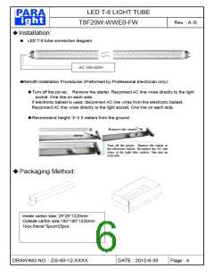 浏览型号T8F20W-WWE0-FW的Datasheet PDF文件第6页
