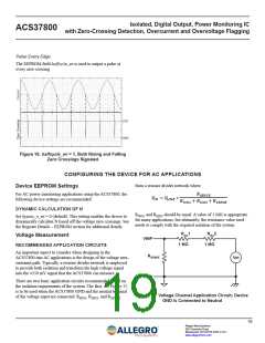 浏览型号ACS37800KMACTR-0305BI2C的Datasheet PDF文件第19页