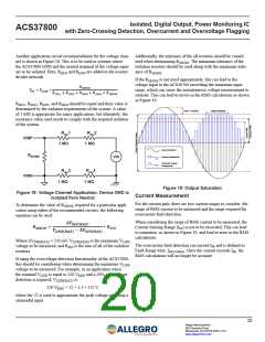 浏览型号ACS37800KMACTR-0305BI2C的Datasheet PDF文件第20页