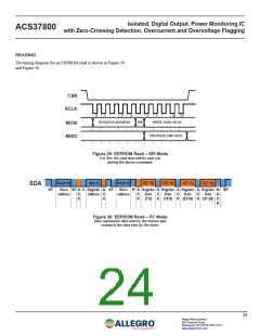 浏览型号ACS37800KMACTR-0305BI2C的Datasheet PDF文件第24页