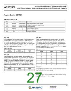 浏览型号ACS37800KMACTR-0305BI2C的Datasheet PDF文件第27页