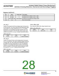 浏览型号ACS37800KMACTR-0305BI2C的Datasheet PDF文件第28页