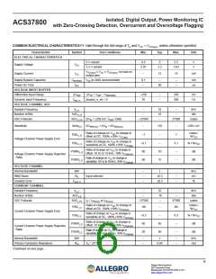 浏览型号ACS37800KMACTR-0305BI2C的Datasheet PDF文件第6页