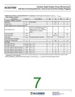 浏览型号ACS37800KMACTR-0305BI2C的Datasheet PDF文件第7页