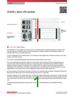 浏览型号CX2030-M310的Datasheet PDF文件第1页
