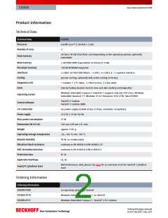浏览型号CX2030-M310的Datasheet PDF文件第2页