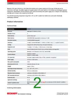 浏览型号CX2043-B310的Datasheet PDF文件第2页