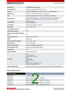 浏览型号CX5120-N031的Datasheet PDF文件第2页