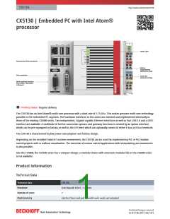 浏览型号CX5130-0125的Datasheet PDF文件第1页
