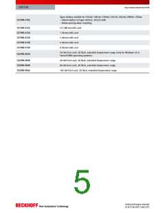 浏览型号CX5130-0125的Datasheet PDF文件第5页