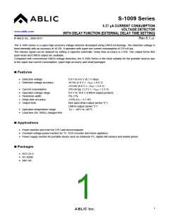 浏览型号S-1009N39I-N4T1U的Datasheet PDF文件第1页
