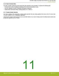 浏览型号EFR32MG13P732F512IM32-D的Datasheet PDF文件第11页