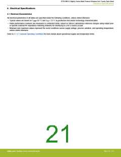 浏览型号EFR32MG13P732F512IM32-D的Datasheet PDF文件第21页