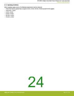 浏览型号EFR32MG13P732F512IM32-D的Datasheet PDF文件第24页