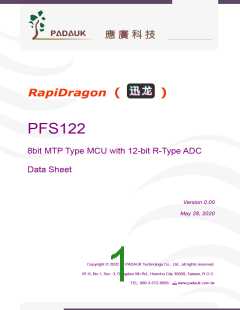 浏览型号PFS122-1J16A的Datasheet PDF文件第1页